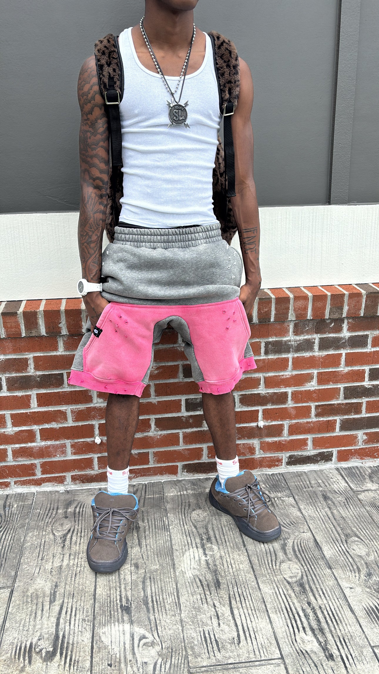 [“No” Sleeze shorts]