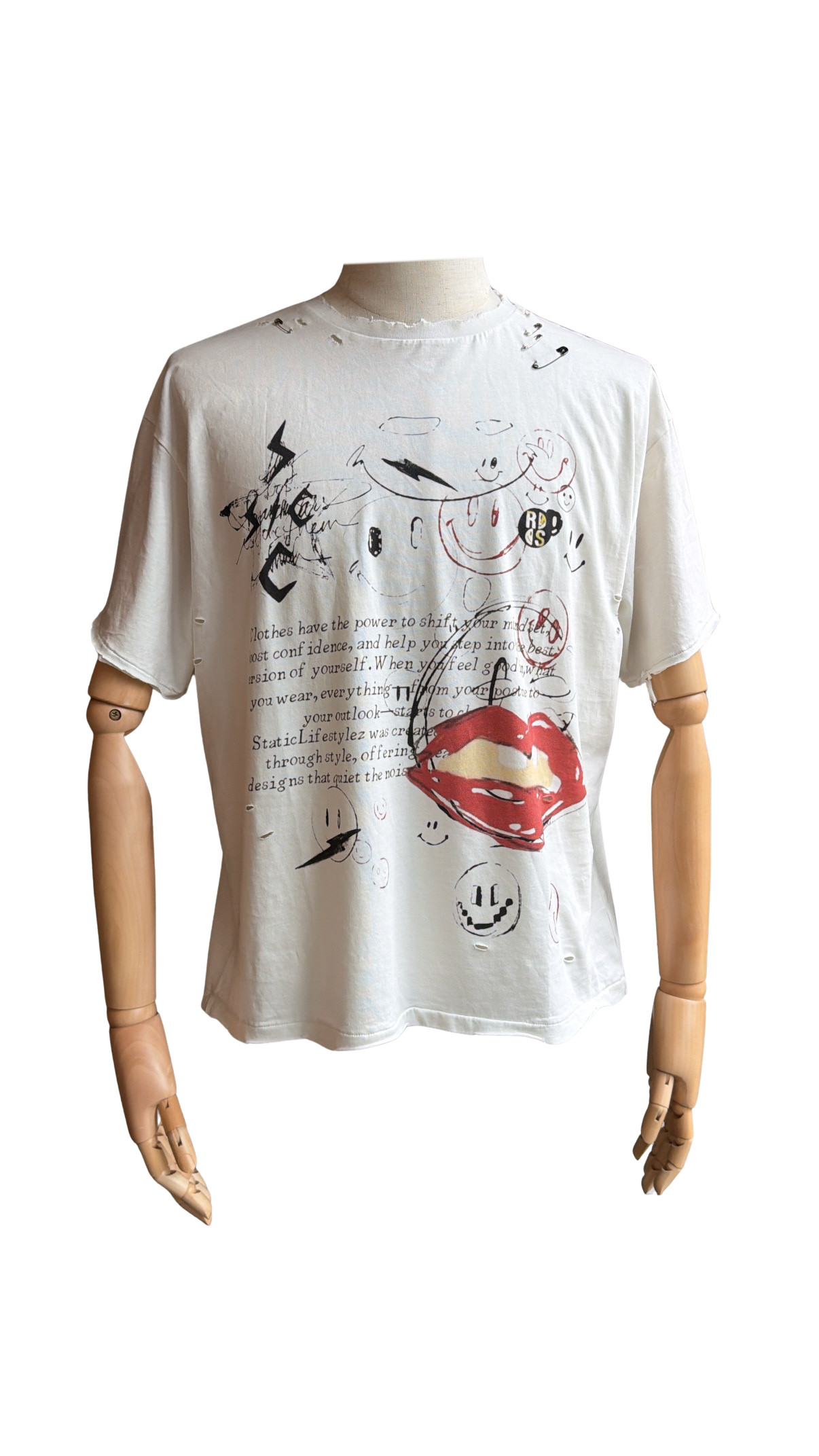 “DISTORTED” Tee
