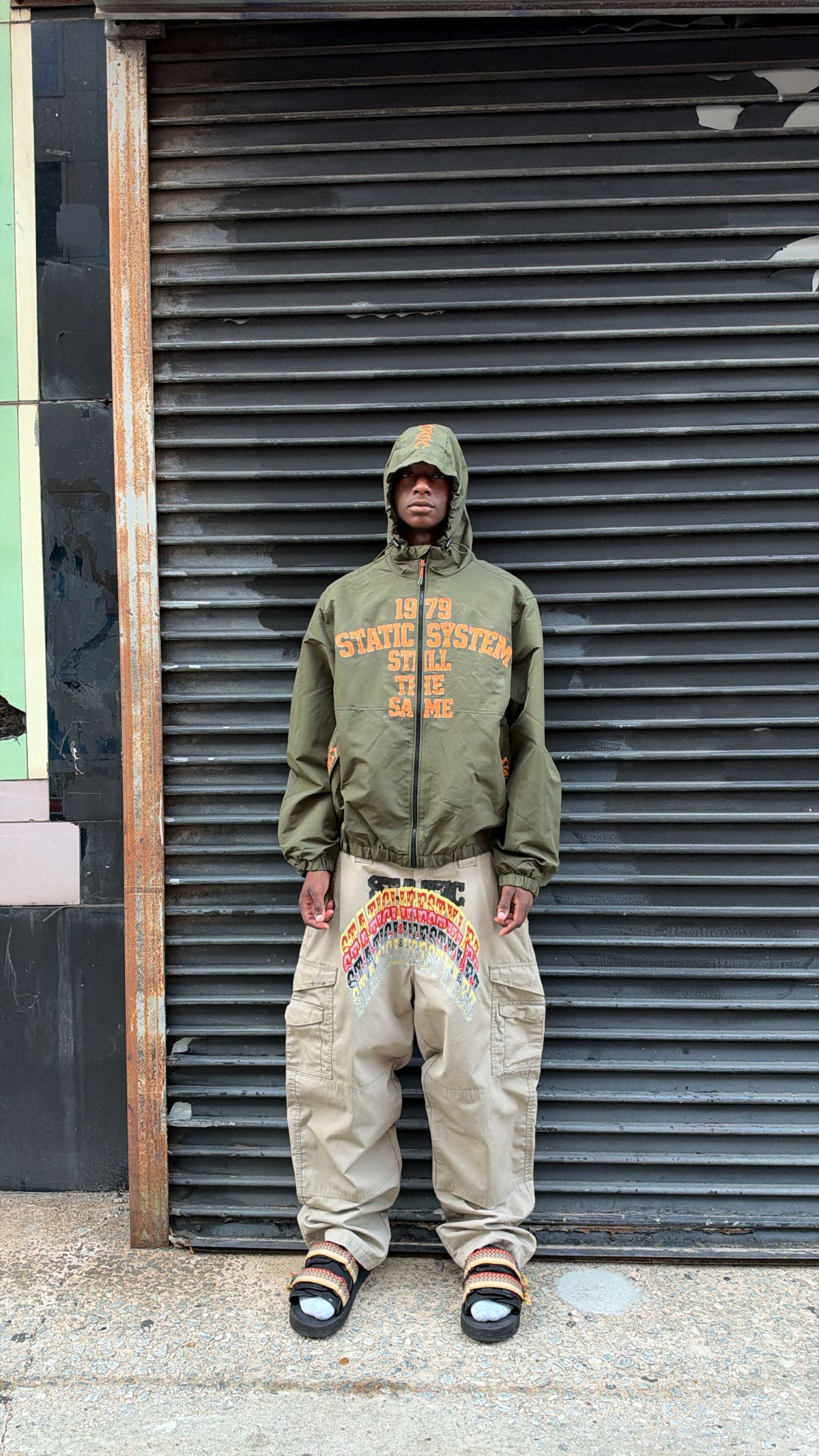 “SSYSTEM” WINDBREAKER