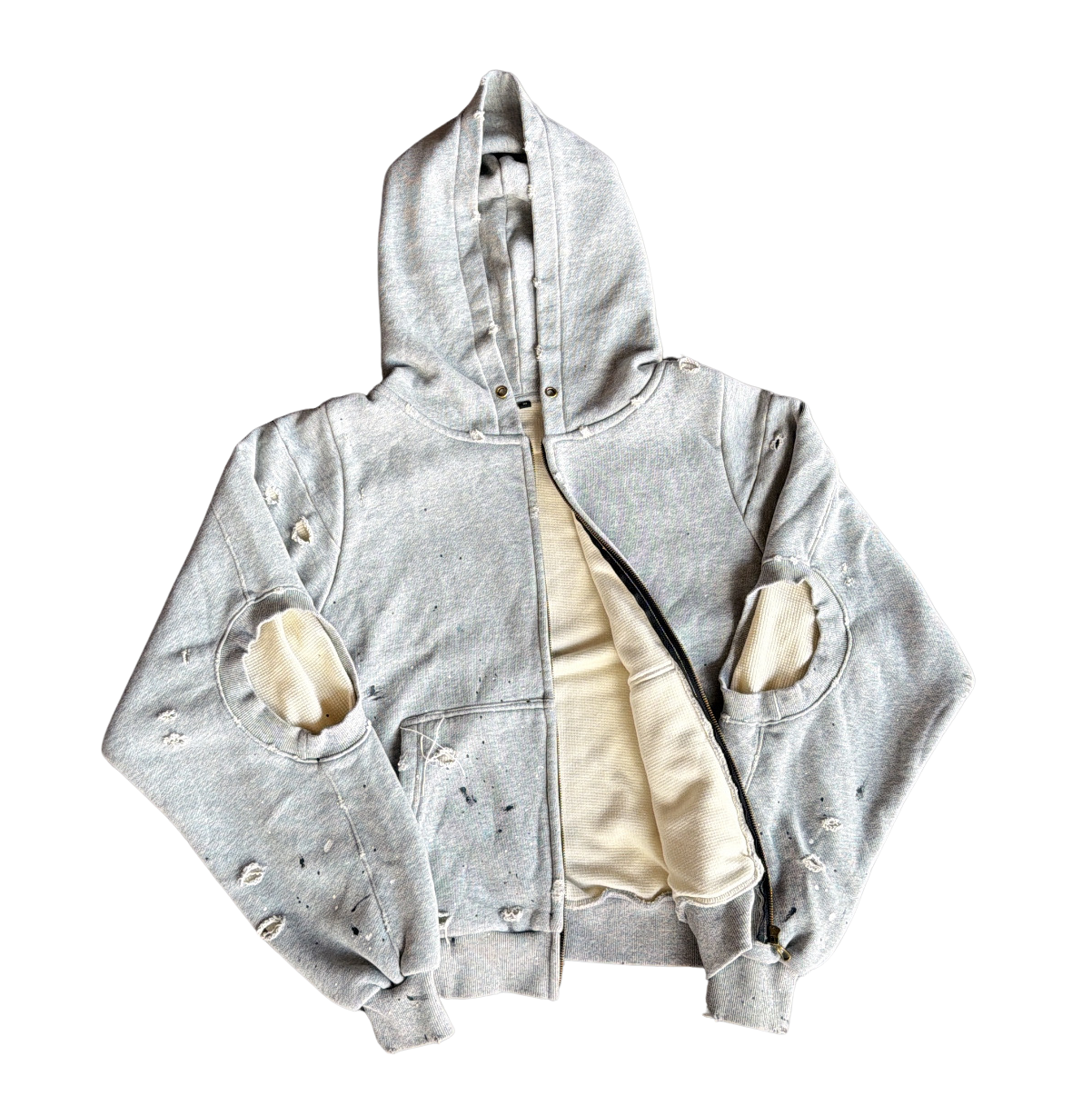 “RAW” Zip Up