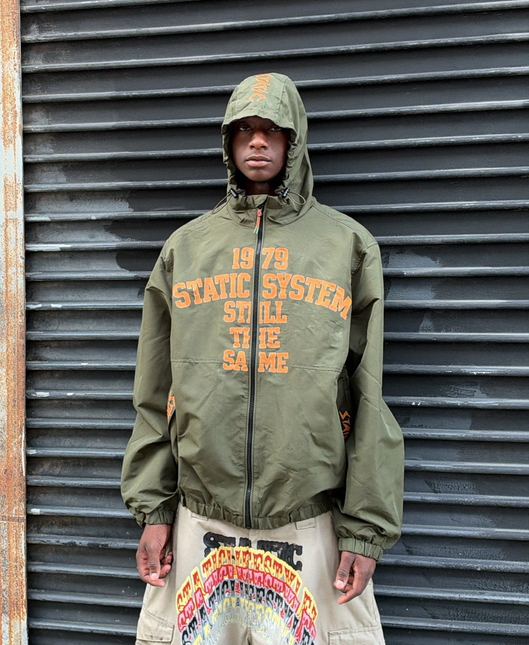 “SSYSTEM” WINDBREAKER