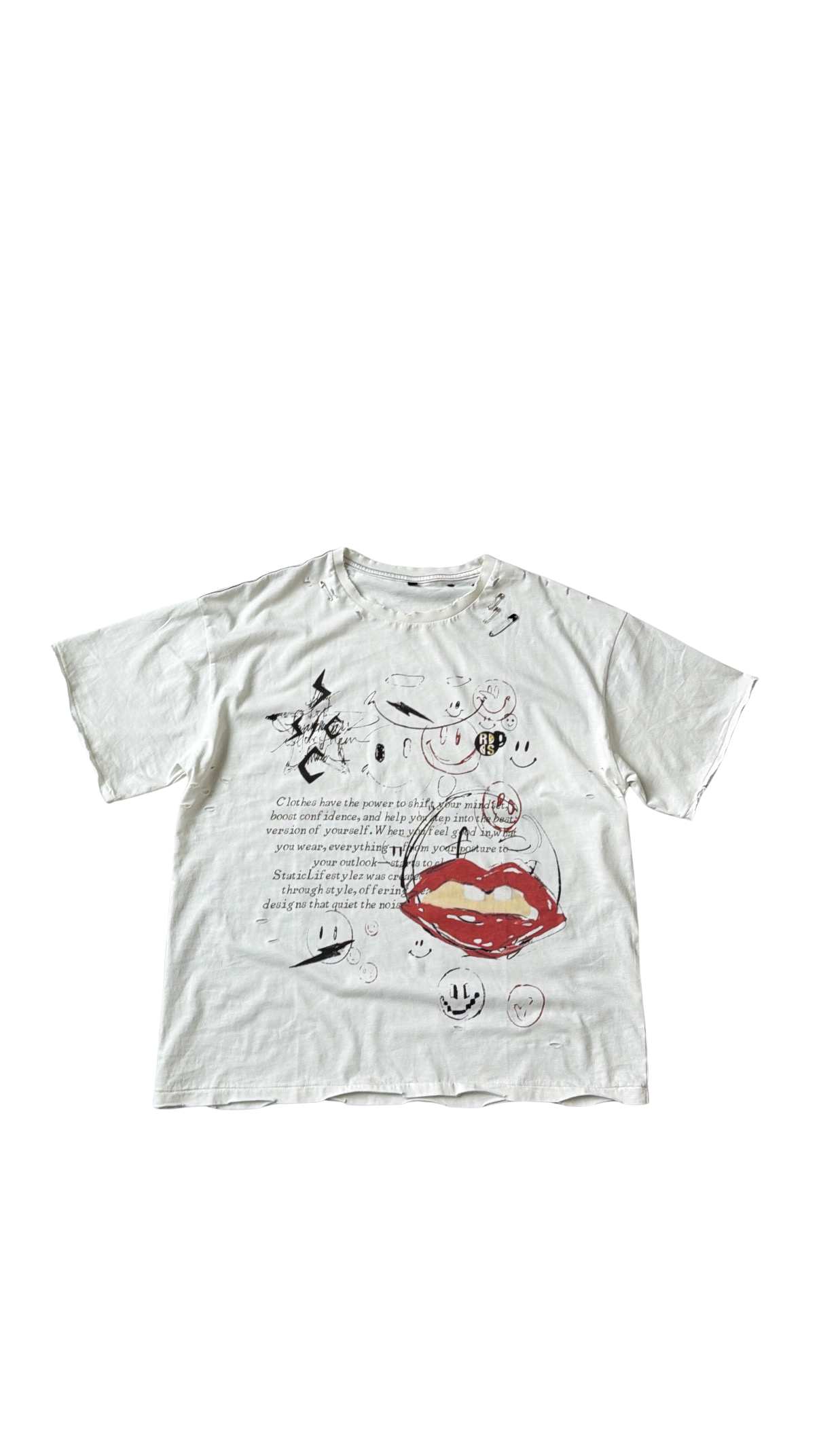 “DISTORTED” Tee