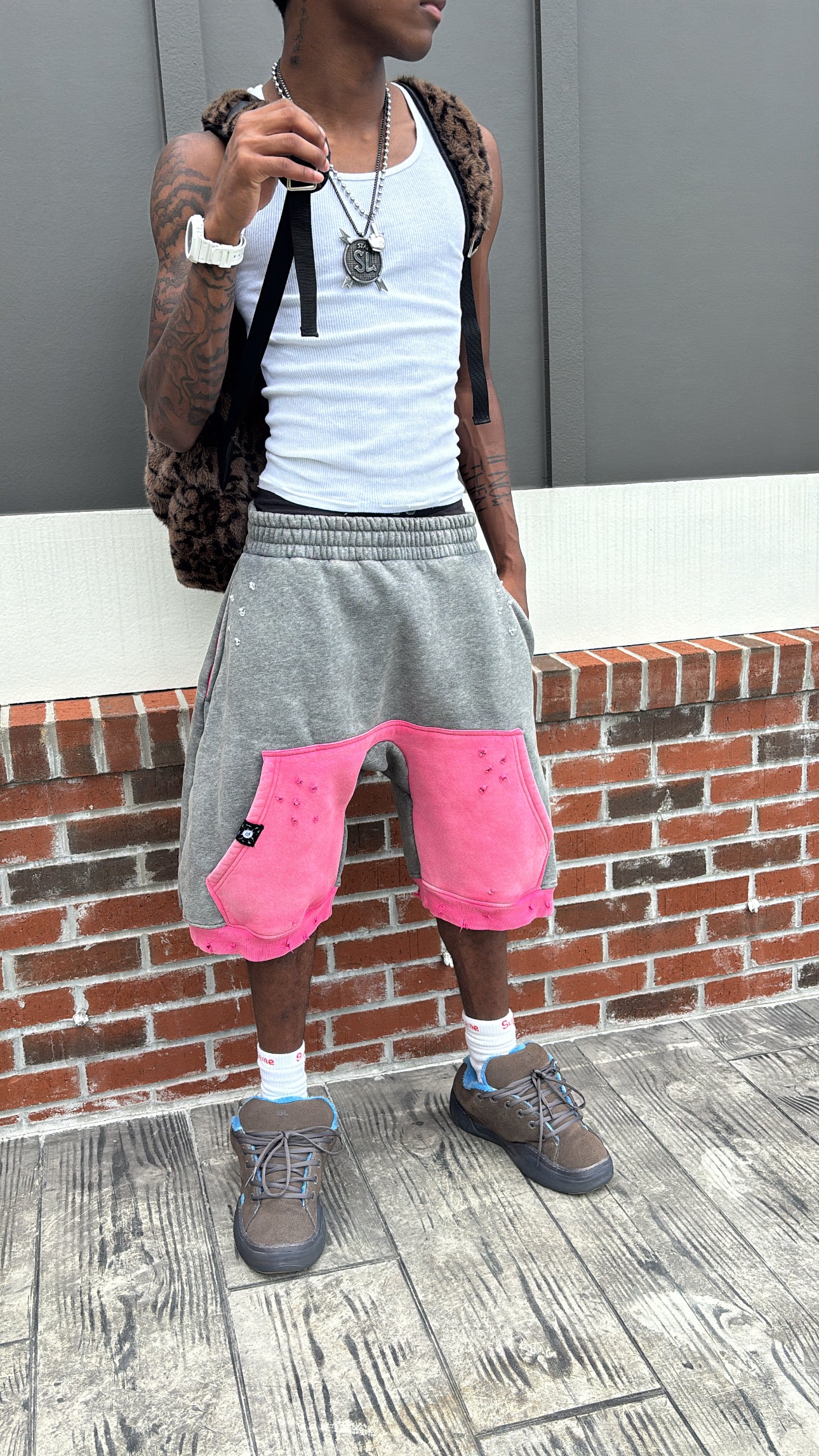 [“No” Sleeze shorts]