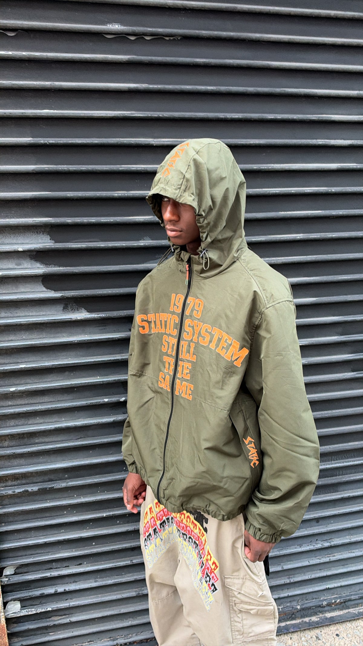“SSYSTEM” WINDBREAKER