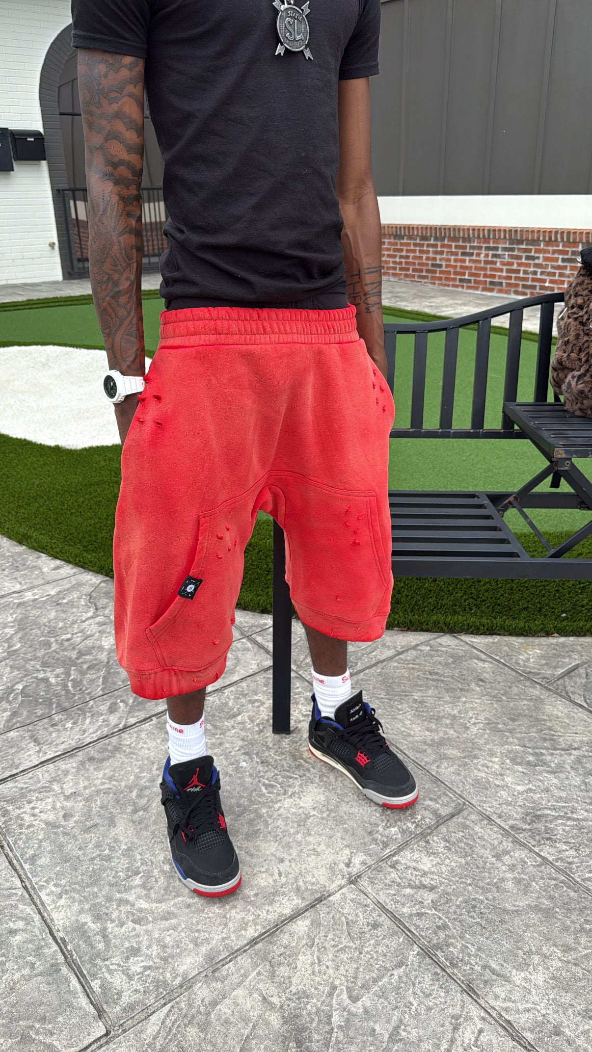 [“No” Sleeze shorts]